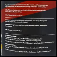 Gambar Suplemen L-Men Platinum Whey 800 Grams Protein L Men Lmen Susu Gym - VANILLA CARAMEL dari harleyshop77 undefined 5 Tokopedia