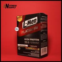 Gambar Suplemen L-Men Lmen L Men Platinum Whey Protein Powder Best Seller - 21 SERV REFILL, CHOCO LATTE dari harleyshop77 undefined 3 Tokopedia