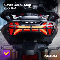 Gambar NEMO Cover / Tutup Lampu Stop / Rem Carbon Honda ADV 160 dari GMA Product Series undefined 1 Tokopedia