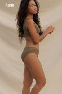 Gambar celana dalam Sare Studio Lobi Tencel Panty 4 Packs in Dark Olive - S dari ruko ruki undefined 4 Tokopedia
