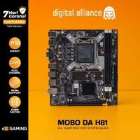 Gambar MOTHERBOARD DIGITAL ALLIANCE H81 M-ATX  DDR3 NVME INTEL LGA1150 dari kulak komputer undefined 1 Tokopedia