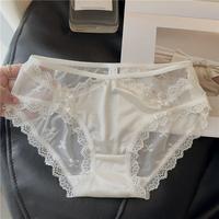Gambar Feelme KK-368 Celana Dalam CD Panties Wanita Satin pita - Abu-abu, L dari FitmeShops undefined 4 Tokopedia