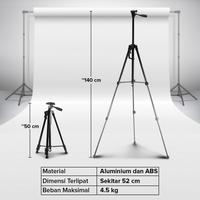 Gambar Tripod Kamera Hp Bluetooth Remote Tripot Handphone Holder dari Gudang Foto undefined 5 Tokopedia