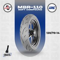 Gambar Ban Belakang Tubles Motor HONDA PCX 150 SOFT COMPOUND IRC MBR-110 120/70 Ring 14 - SWALLOW dari AtlasBan undefined 1 Tokopedia