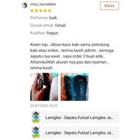 Gambar Jp- Lamgles - Sepatu Futsal Lamgles Jaguar Sol Rata Loreng Anti Slip - STABILO, 43 dari JANI PERSADA undefined 2 Tokopedia