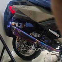 Gambar Knalpot Ice Blue Fullsystem New Nmax / old Aerox New / old pcx 150/ vario 150 old led pcx 160 / vario 160 Xmax New / xmax old - vario 150 old l dari Dxgenerationracing undefined 4 Tokopedia