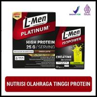Gambar Suplemen L-Men Platinum Refill Choco Latte 800Gr + Isopower Stargizing dari harleyshop77 undefined 2 Tokopedia