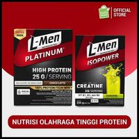 Gambar Suplemen L-Men Platinum Refill Choco Latte 800Gr + Isopower Stargizing dari harleyshop77 undefined 4 Tokopedia