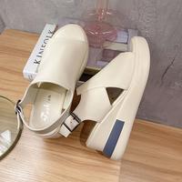 Gambar LURAD Sepatu Sandal Wanita Wedges Korean Style High Quality BL362 - Hitam, 36 dari LURAD.ID undefined 5 Tokopedia