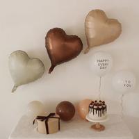 Gambar Balon Foil Love Bintang Hati 18Inch 40cm Warna Retro Caramel Coffee Sage Green White Sand Orange Hijau Putih Balon Aesthetic Bogor - Love Orange dari tokosheira undefined 4 Tokopedia