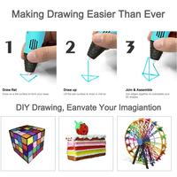 Gambar TERUPDATE 3D PEN PRINTING | 3D PRINTER ARTS PEN | 3D PENCIL MAKING - Merah Jambu dari Shara Seller undefined 2 Tokopedia