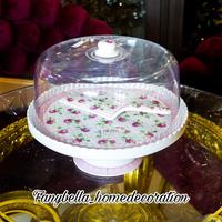 Gambar Prasmanan pink shabby piring tempat kue bolu keramik lebaran motif bunga pink dekorasi rumah import - V4 dari Keramikcantikimportfanybella undefined 3 Tokopedia