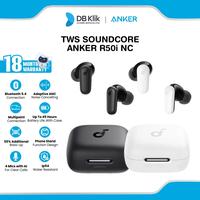 Gambar TWS Soundcore Anker R50i NC - True Wireless Earbuds Soundcore R50i Adaptive Noise Canceling ANC Bluetooth 5.4 A3959 - WHITE dari DBKlik Indonesia undefined 1 Tokopedia