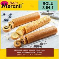 Gambar BOLU GULUNG MERANTI 3 IN 1 3IN1 MINI 3IN 1 OLEH OLEH KHAS MEDAN dari SERBA COMPLETE undefined 1 Tokopedia