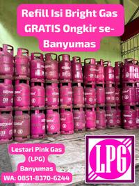 Gambar Tabung Refill/Isi Bright Gas 5.5 kg 5,5 kg LPG Non Subsidi dari Lestari Pink Gas undefined 3 Tokopedia