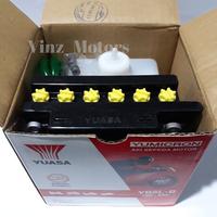 Gambar AKI BASAH YUASA YAMAHA JUPITER MX 135 OLD  / Z - MIO SPORTY - SUPRA X LAMA - VEGA ZR - SMASH YB5LB dari Vinz Motors undefined 2 Tokopedia