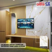 Gambar UV PVC Panel Board Wallboard Marble Marmer 3 Dimensi 122 x 244 cm MOTIF DEKORASI DINDING , BACKDROP TV, MEJA. WINSTON TERMURAH - UVT-07 dari Winston-Ok Interior undefined 3 Tokopedia