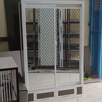 Gambar Lemari pakaian aluminium (2 pintu sliding) dari Tigamedia solusindo undefined 1 Tokopedia