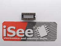 Gambar DIP 14 pin IC socket 14p round hole soket kaki silver lubang bulat dari iSeeRobot undefined 3 Tokopedia
