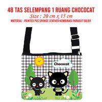 Gambar ChocoCat Sanrio Dompet Mini Wallet Case Pouch Sling Bag Tas Selempang - Dompet Panjang dari Pusat Grosir Eceran undefined 5 Tokopedia