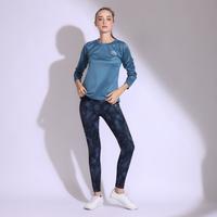 Gambar MANIAK Kaos Olahraga Wanita Lengan Panjang Yoga Running Senam - PINK, XL dari Maniak id undefined 4 Tokopedia