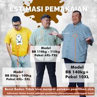 Gambar ICW Kemeja Flanel Pria Wanita Jumbo 7XL LD 140 Premium Quality Flannel - 405, 5xl dari icanwearid undefined 4 Tokopedia