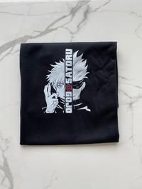 Gambar KAOS UNISEX DEWASA KAOS DISTRO ANIME SABLON DIGITAL - JUJUTSU KAISEN GOJO SATORU - L dari Anjani Collection10 undefined 3 Tokopedia