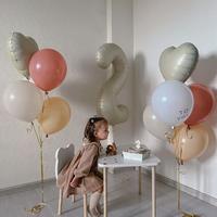 Gambar Balon Foil Love Bintang Hati 18Inch 40cm Warna Retro Caramel Coffee Sage Green White Sand Orange Hijau Putih Balon Aesthetic Bogor - Love Orange dari tokosheira undefined 3 Tokopedia