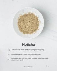 Gambar Hojicha Powder / Roasted Japanese Green Tea 1 KG by Dilltea dari Siliwangi Store undefined 4 Tokopedia