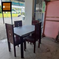 Gambar Meja makan kayu anti rayap 4 person - 4 person dari jannahperabot undefined 2 Tokopedia