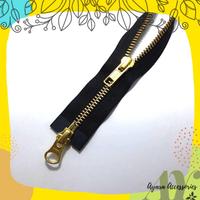 Gambar RESLETING ZIPPER SLETING JAKET YKK GOLD 2 KEPALA NO 5 EMAS PANJANG 70 dari jamishoopp undefined 3 Tokopedia