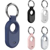 Gambar Silicone Case Cover carbon Samsung Galaxy Smart Tag 2 with Keychain pelindung cover smarttag2 silikon soft case karbon - BLACK dari acosonic undefined 1 Tokopedia