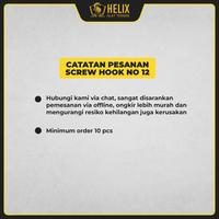 Gambar Screw Hook 12 Sekrup Ulir Gantungan Pulley Handwinch Kandang Ayam Kayu dari Helix Alat Ternak undefined 5 Tokopedia