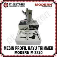 Gambar MODERN M3820 Mesin Profil Kayu Wood Trimmer Router Trimer 6mm M-3820 dari AJTKREKOT undefined 5 Tokopedia