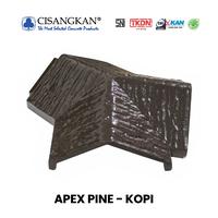 Gambar Apex Genteng tipe Victoria Pine Warna Kopi dari CISANGKAN undefined 1 Tokopedia