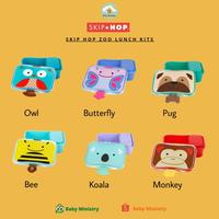 Gambar SKIPHOP ZOO LUNCH KITS / TEMPAT MAKAN ANAK SEKOLAH / KOTAK BEKAL / ORIGINAL SKIP HOP / LUNCH BOX SET - ice cream  dari BabyMinistry undefined 3 Tokopedia