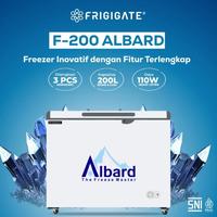 Gambar Chest Freezer Frigigate F-200 ALBARD 200 Liter - 200ALBARD(200L), STD UNIT dari Myelectronic undefined 1 Tokopedia