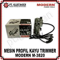 Gambar MODERN M3820 Mesin Profil Kayu Wood Trimmer Router Trimer 6mm M-3820 dari AJTKREKOT undefined 1 Tokopedia
