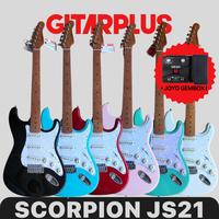 Gambar SCORPION JS21 Black Jaguar Series Electric Guitar | Gitar Stratocaster dari GitarPlus undefined 1 Tokopedia