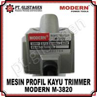 Gambar MODERN M3820 Mesin Profil Kayu Wood Trimmer Router Trimer 6mm M-3820 dari AJTKREKOT undefined 3 Tokopedia
