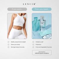 Gambar LENCIR Strong Minuman Probiotik Prebiotik Black Ruby Plum 1 Box isi 10 Sachet Lencir Silver Mulberry Detox Fiber Drink Saset Praktis BPOM HALAL - Basic/Original, 1 Sachet dari SuperFit Store undefined 5 Tokopedia