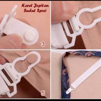 Gambar Tali Pengait Sprei Seprei Karet Jepitan Sudut Kait Kasur Sheet 4 Pcs dari gunawan konfeksi 1 undefined 3 Tokopedia