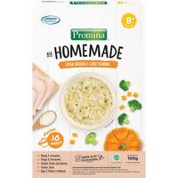 Gambar READY STOK BUBUR BAYI PROMINA HOMEMADE 8BULAN 100GR/ PROMINA SALMON KENTANG WORTEL / PROMINA AYAN LABU KUNIG dari Hanimarket undefined 3 Tokopedia