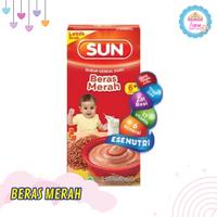 Gambar SUN BUBUR SEREAL SUSU 6M+ | MPASI 6+ BULAN 120GR - BERAS MERAH dari ABW Baby Shop undefined 3 Tokopedia