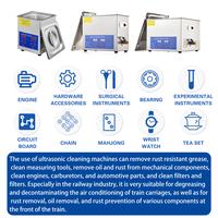 Gambar Mesin Pembersih Perhiasan Besar 3L Lab Utensil Ultrasonic Cleaner 120W - 500 ml dari EnggalTelas undefined 3 Tokopedia