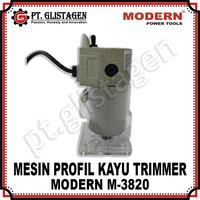 Gambar MODERN M3820 Mesin Profil Kayu Wood Trimmer Router Trimer 6mm M-3820 dari AJTKREKOT undefined 2 Tokopedia