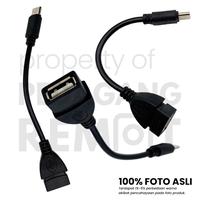 Gambar ADAPTER CONVERTER KABEL USB OTG TYPE C UNTUK TABLET DAN SMARTPHONE dari Pedagang Remote_NEW undefined 5 Tokopedia