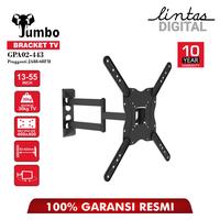 Gambar Jumbo Breket Brecket Bracket TV LED LCD JA88-68FM / GPA02-443 Braket Gantung Ukuran TV 13 - 55 Inch Tilt Swivel dari Lintas Digital_NEW undefined 1 Tokopedia