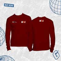 Gambar kaos pt kai longsleeve / baju kereta api indonesia panjang - Biru Muda, XXXL dari Gerai Kaos Custom undefined 4 Tokopedia