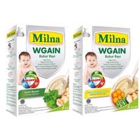 Gambar MILNA WGAIN BUBUR BAYI 120 gr 6-12 Bulan - Ayam Bayam - Kacang Polong - Kacang Polong dari Rumahsiinggah undefined 2 Tokopedia